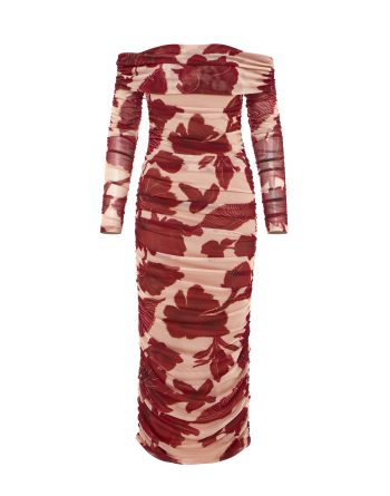Josephine Dress – Ruby Blossom