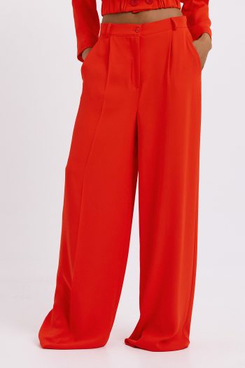 Marisa Crepe Pants – Red - Image 3