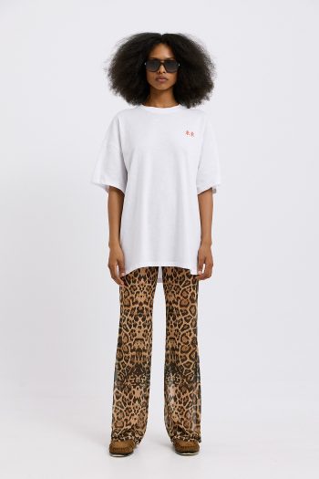Alexa Mesh Pants – Leopard - Image 3