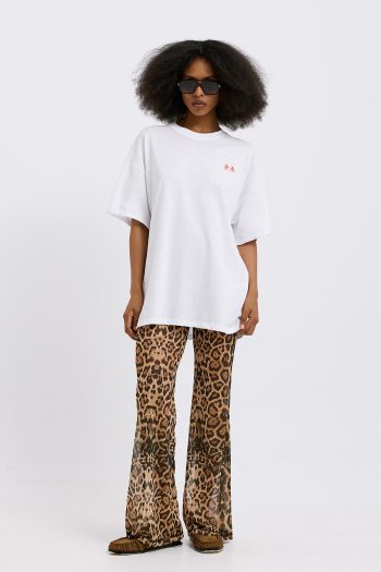 Alexa Mesh Pants – Leopard - Image 4