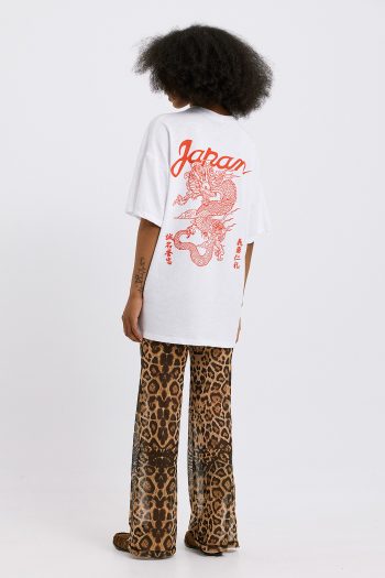 Alexa Mesh Pants – Leopard - Image 2