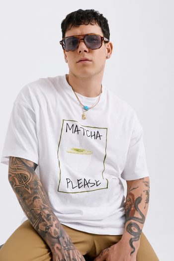 Matcha T-shirt – Off White - Image 7
