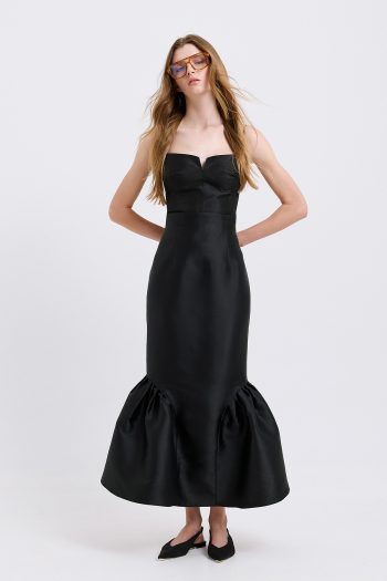 Noir Tulip Skirt – Black - Image 2