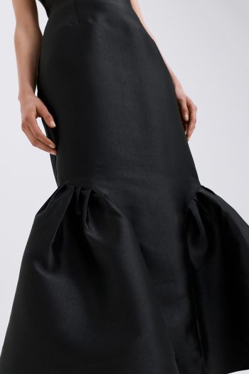 Noir Tulip Skirt – Black - Image 4