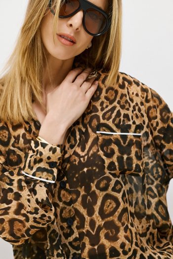 Liora Shirt – Leopard - Image 3