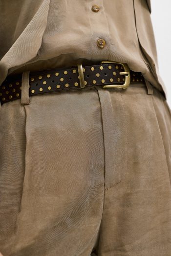 Geo Cargo Pants – Khaki - Image 3