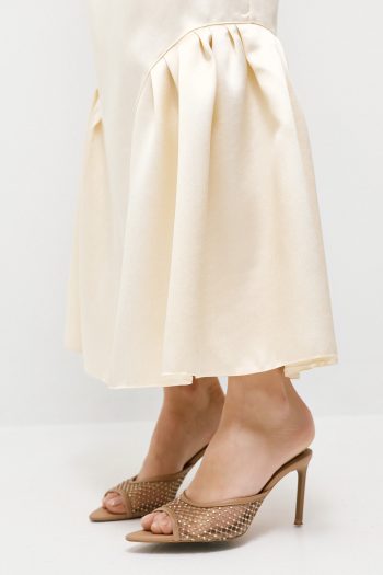 Noir Tulip Skirt – Vanilla - Image 4