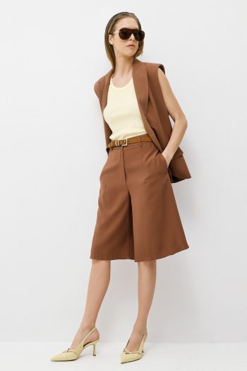 Rib Tank Top – Yellow - Image 3