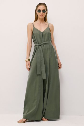 Blair Jumpsuit – Khaki
