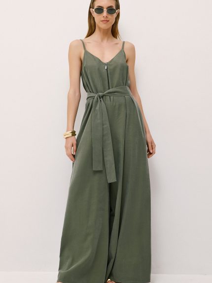 Blair Jumpsuit – Khaki