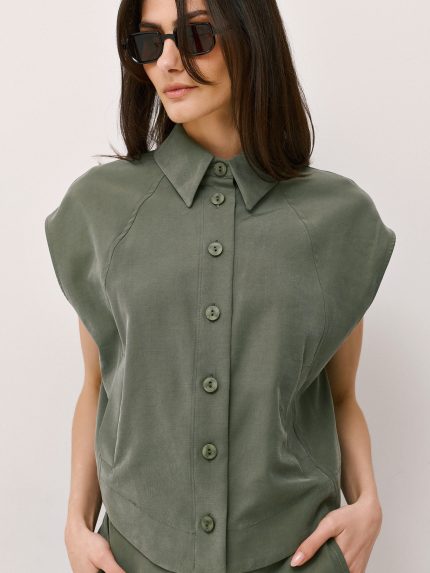 Charlotte Shirt – Khaki