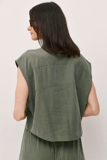 Charlotte Shirt – Khaki - Image 4