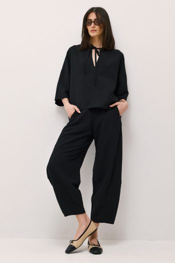 Valeria Tunic – Black - Image 3