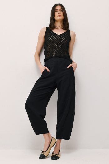Maya Lurex Knit – Black - Image 3