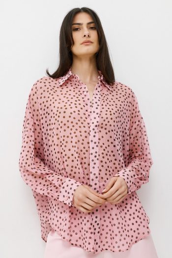 Polka Dot Shirt – Pink