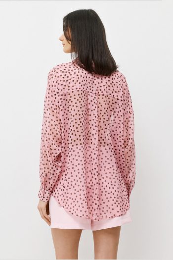 Polka Dot Shirt – Pink - Image 5