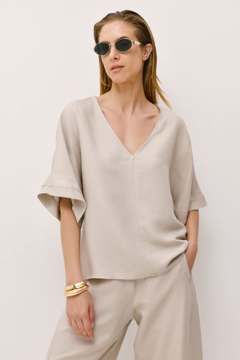 Hannah Linen Set – Beige - Image 3