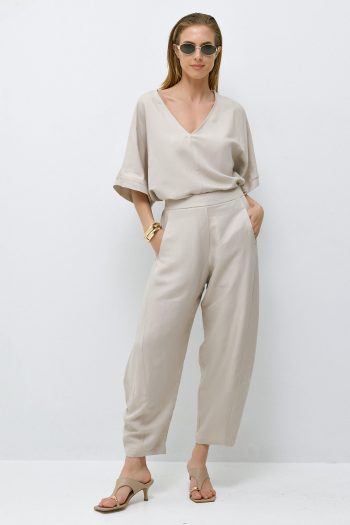 Hannah Linen Set – Beige