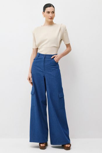 Padded Knit – Beige - Image 5