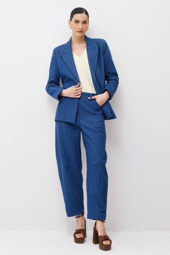 Linda Slouchy Pants – Blue - Image 2