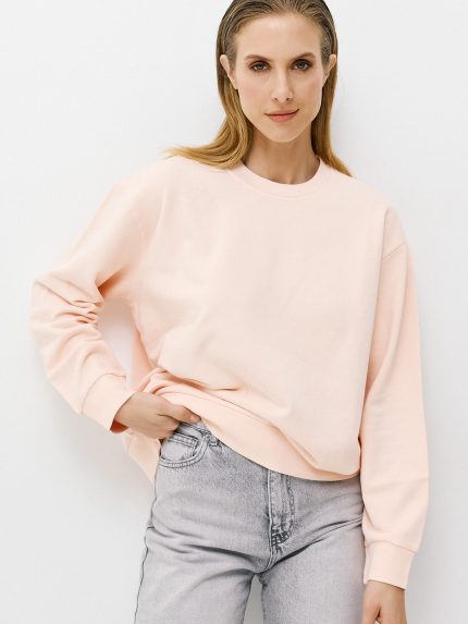 Basic Sweatshirt – Pink