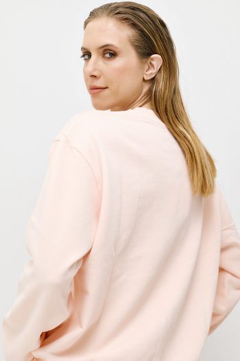 Basic Sweatshirt – Pink - Image 5