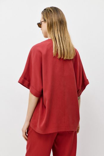 Cupro Blouse Set – Chili - Image 5