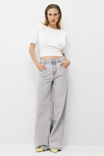 Padded Knit – White - Image 5