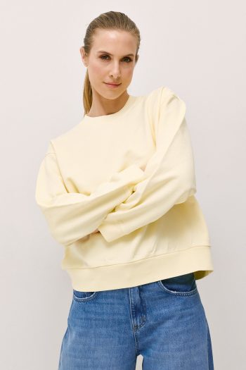 Basic Sweatshirt – Yellow