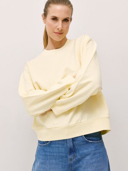 Basic Sweatshirt – Yellow