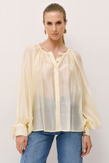Aurelia Shirt – Yellow - Image 2