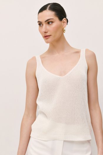 Mia Knit Top – Ecru - Image 2