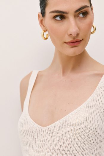 Mia Knit Top – Ecru - Image 3