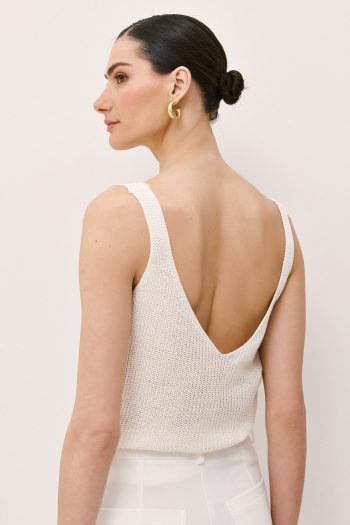 Mia Knit Top – Ecru - Image 4