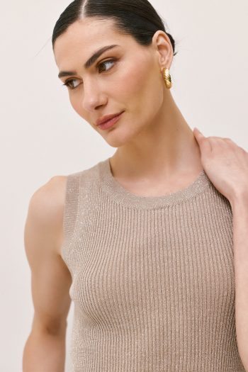 Lurex Knit – Gold - Image 2