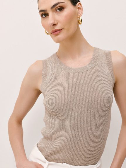 Lurex Knit – Gold