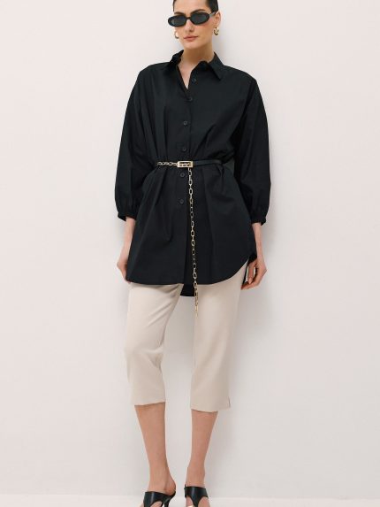 Demi Capri Pants – Ecru