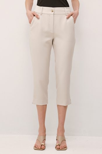 Demi Capri Pants – Ecru - Image 2