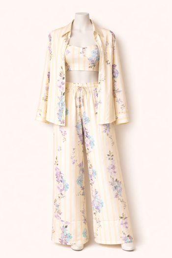 Devon Floral Set – Yellow - Image 2