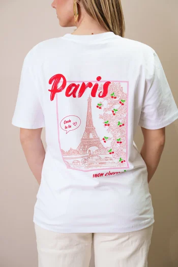 Paris T-shirt – White - Image 4