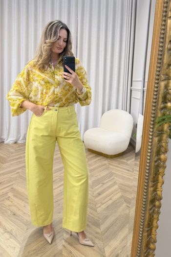 Pixie Denim Pants – Yellow