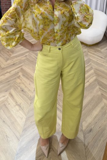 Pixie Denim Pants – Yellow - Image 2