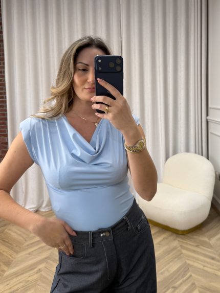 Layla Bodysuit – Baby Blue