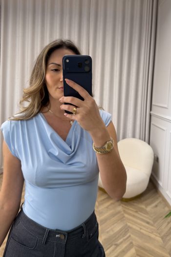 Layla Bodysuit – Baby Blue - Image 2