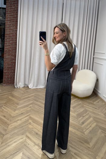 Pixie Denim Overall – Blue - Image 4