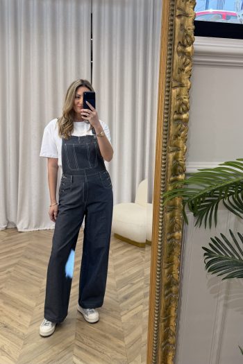 Pixie Denim Overall – Blue - Image 2