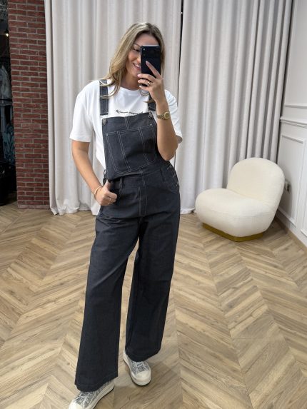 Pixie Denim Overall – Blue