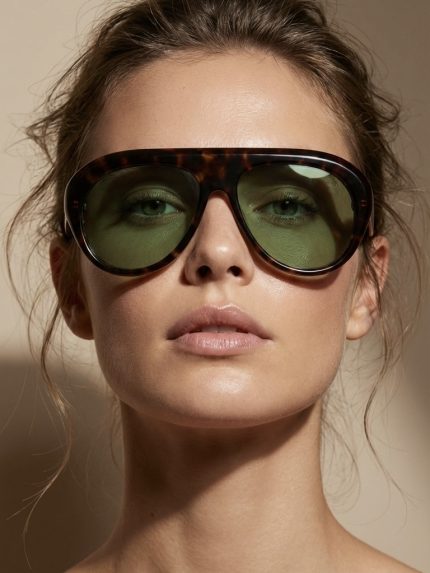 Lyra Sunglasses – Brown/Green