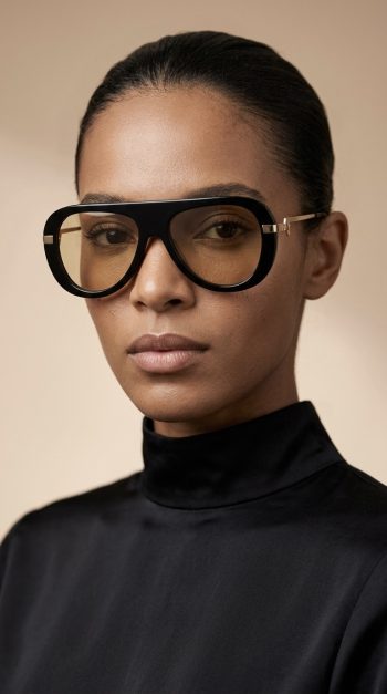 Alexia Sunglasses – Black/Beige