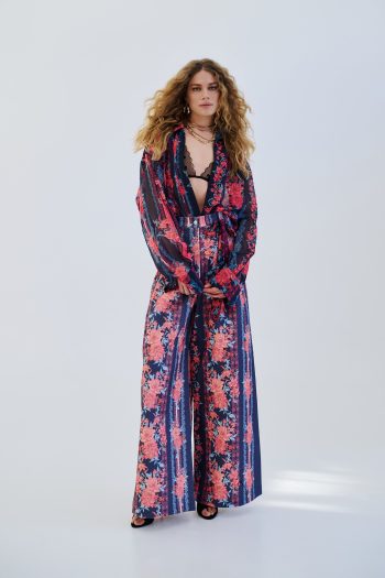 Denise Oversized Shirt – Print - Image 2